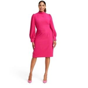 Sergio Hudson Pink Dress